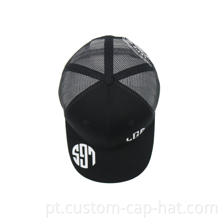 Black Trucker Hat